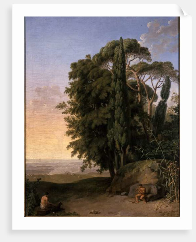 Landscape near Frascati, 1783 by Johann Heinrich Wilhelm Tischbein