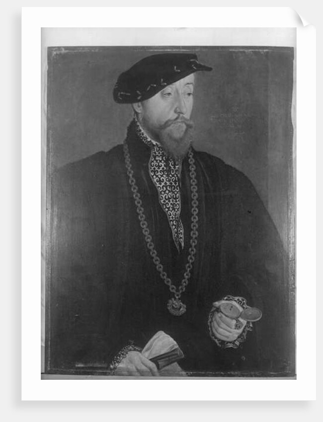 Portrait of Pankraz von Freyberg, 1545 by Hans Mielich or Muelich