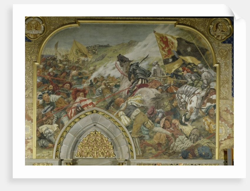 The Battle of Lauffen in 1534, 1903 by Peter Johann Theodor Janssen