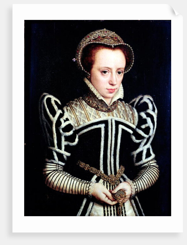 Portrait of a Lady, possibly Mary Queen of Scots by Anonymous