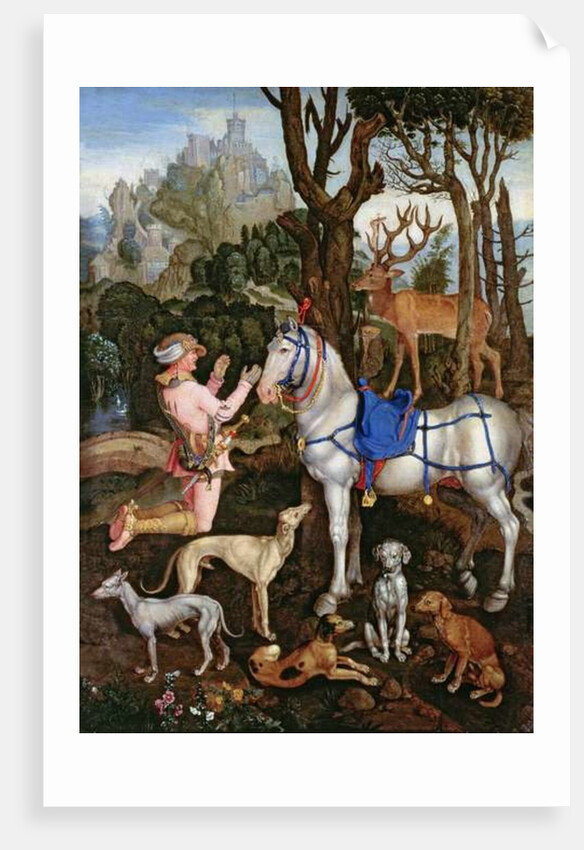 St.Hubert by Albrecht (after) Durer or Duerer
