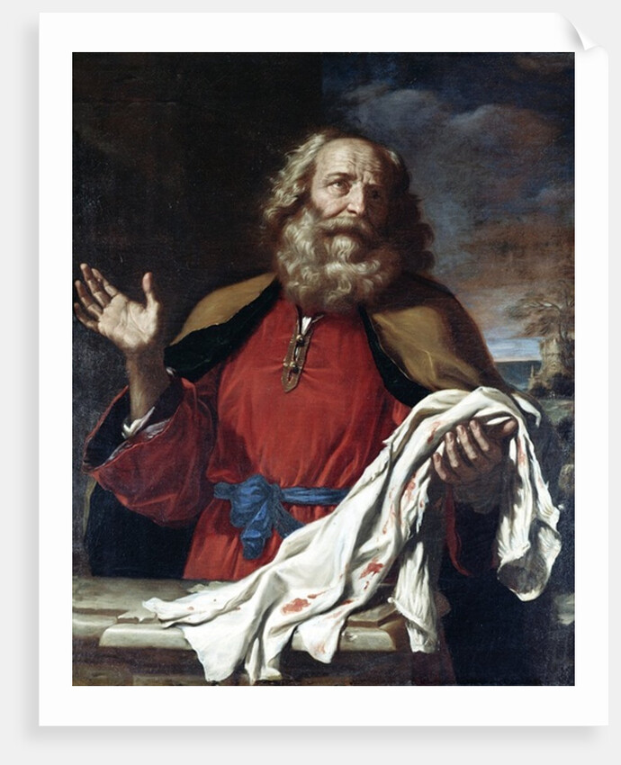 Jacob Receiving Joseph's Coat by Guercino
