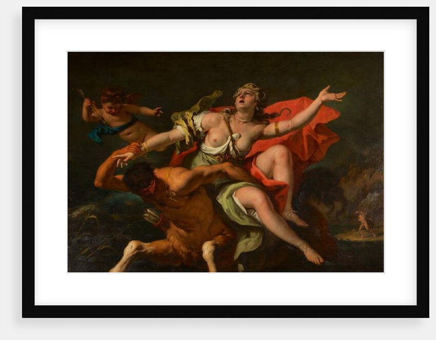 The Rape of Deineira by Sebastiano Ricci
