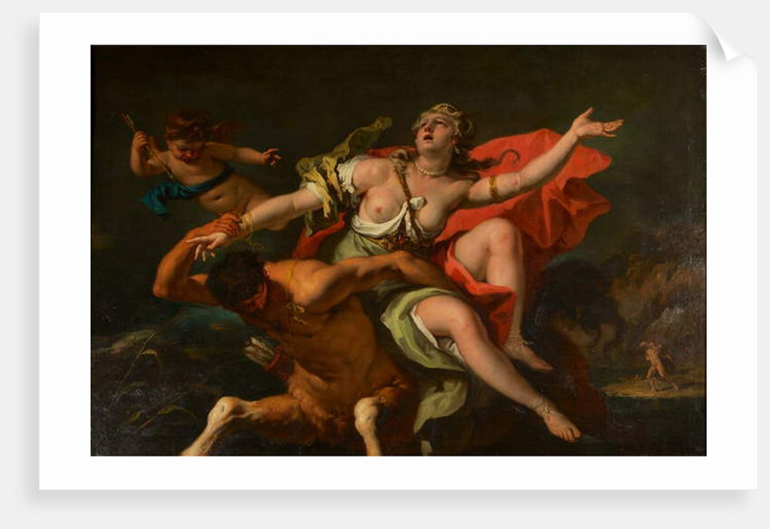 The Rape of Deineira by Sebastiano Ricci