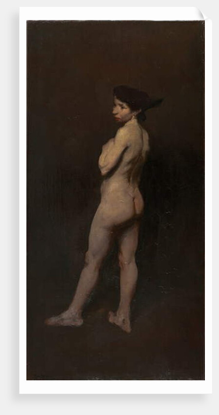 Nude, Miss Bentham, New York, 1906 by George Wesley Bellows