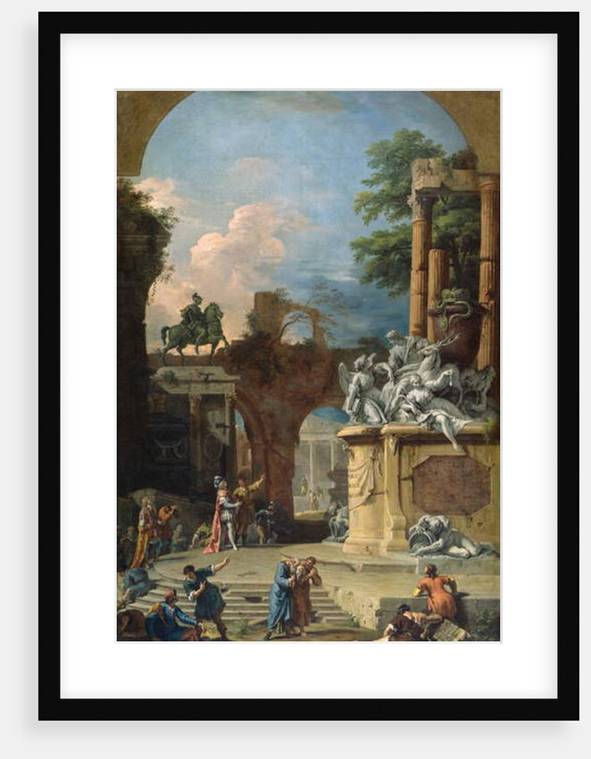 Allegorical Tomb of the 1st Duke of Devonshire, c.1725 by Marco & Sebastiano Ricci