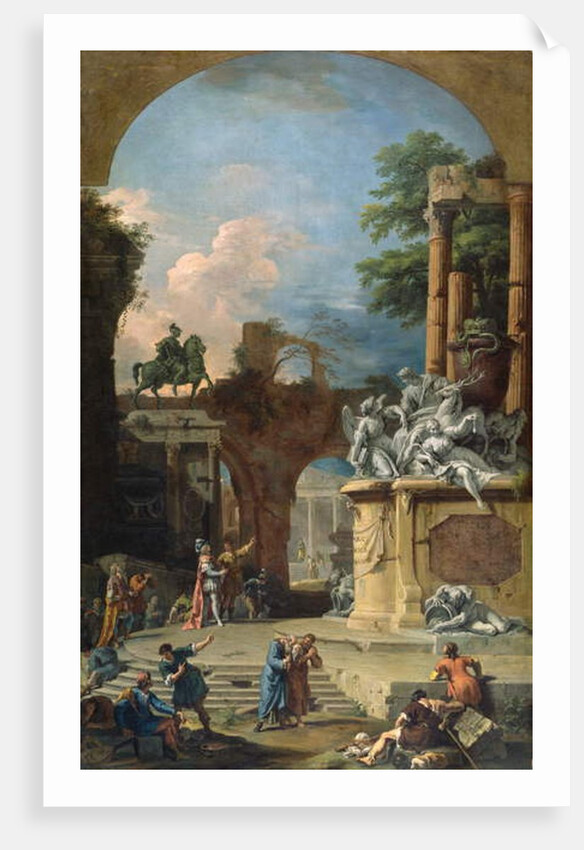 Allegorical Tomb of the 1st Duke of Devonshire, c.1725 by Marco & Sebastiano Ricci