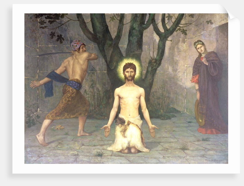 The Beheading of St. John the Baptist, 1869 by Pierre Puvis de Chavannes