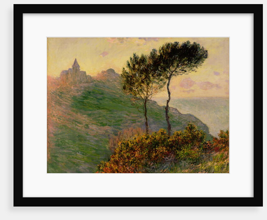 The Church at Varengeville, against the Sunlight, 1882 by Claude Monet