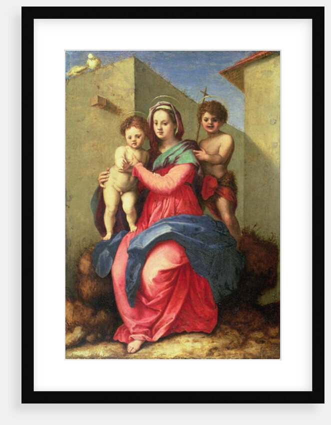 The Madonna and Child with the Infant St. John by Andrea del Sarto