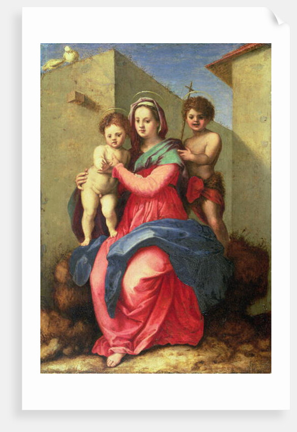The Madonna and Child with the Infant St. John by Andrea del Sarto