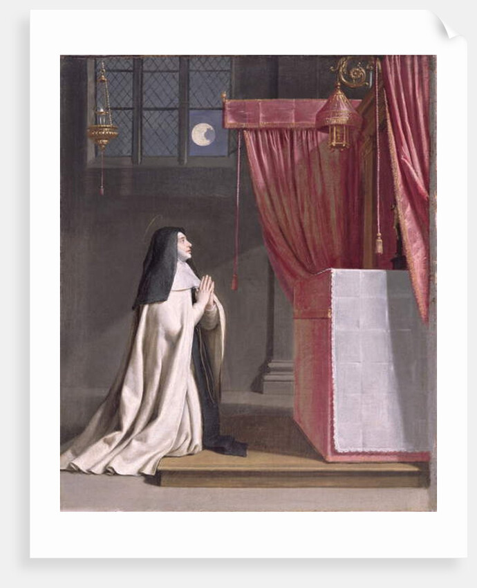 The Vision of St. Juliana of Mont Cornillon by Philippe de Champaigne
