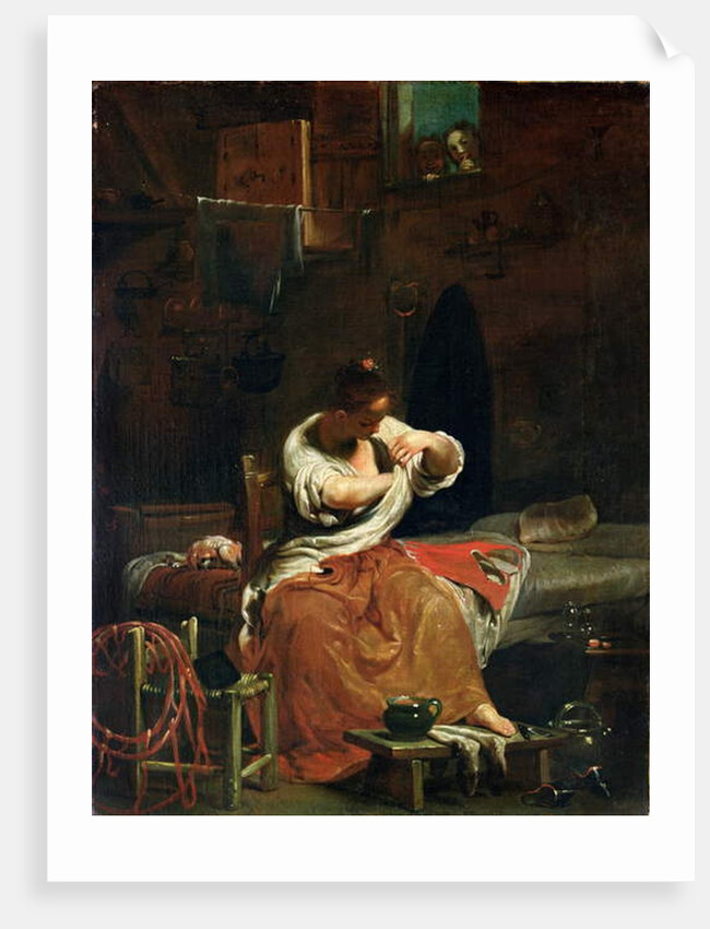 The Flea, c.1715-20 by Giuseppe Maria Crespi