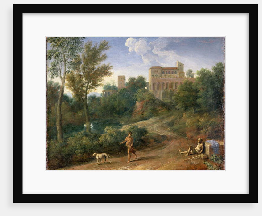 Classical Landscape with Figures, c.1672-5 by Gaspard Poussin Dughet