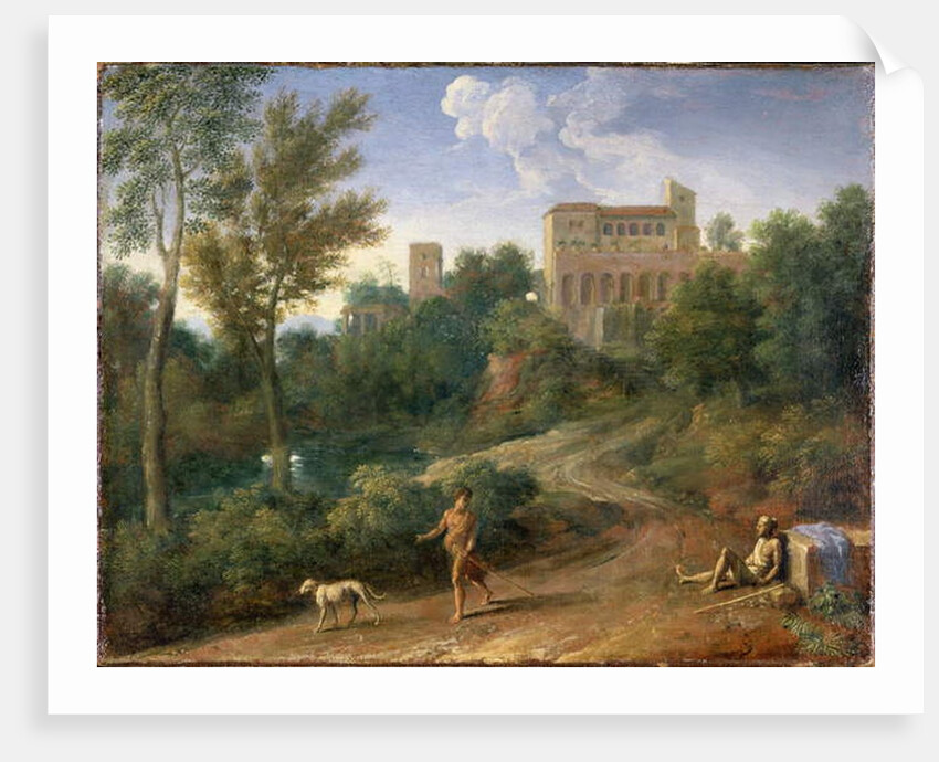 Classical Landscape with Figures, c.1672-5 by Gaspard Poussin Dughet