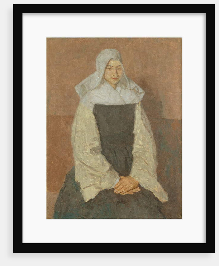Mother Marie Poussepin c.1915-20 by Gwen John