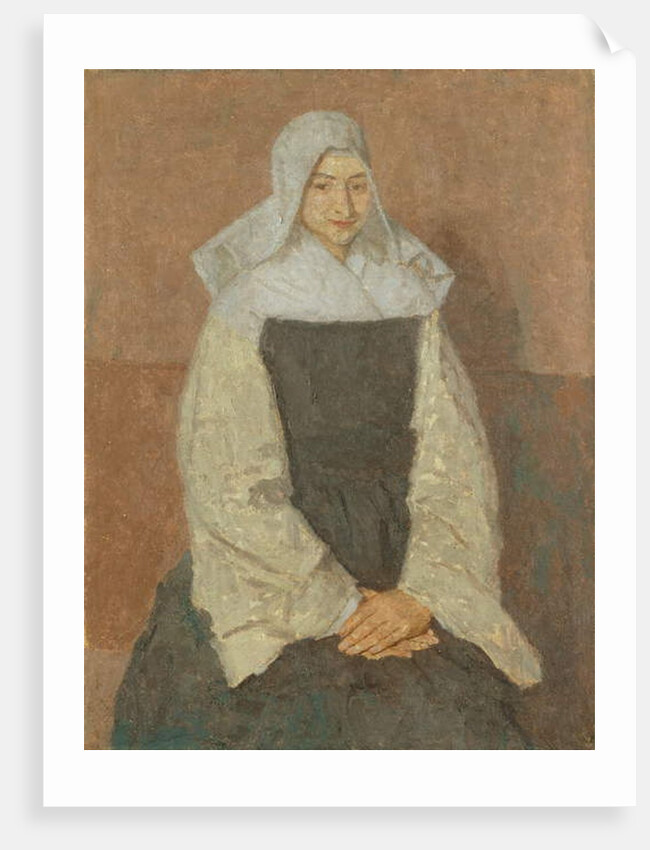 Mother Marie Poussepin c.1915-20 by Gwen John
