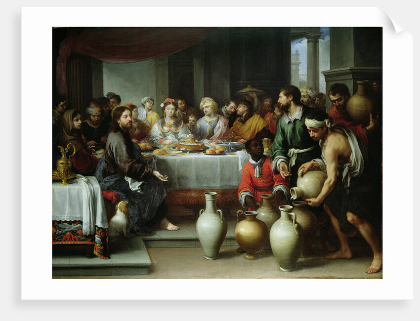 The Marriage Feast at Cana, c.1665-75 by Bartolome Esteban Murillo
