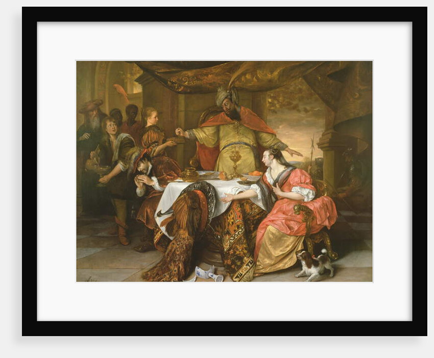The Wrath of Ahasuerus, c.1670 by Jan Havicksz. Steen