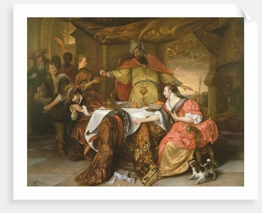 The Wrath of Ahasuerus, c.1670 by Jan Havicksz. Steen