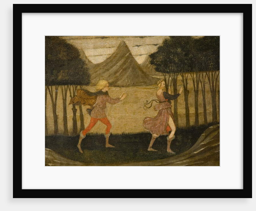 Daphne pursued by Apollo by Master of the Judgement of Paris