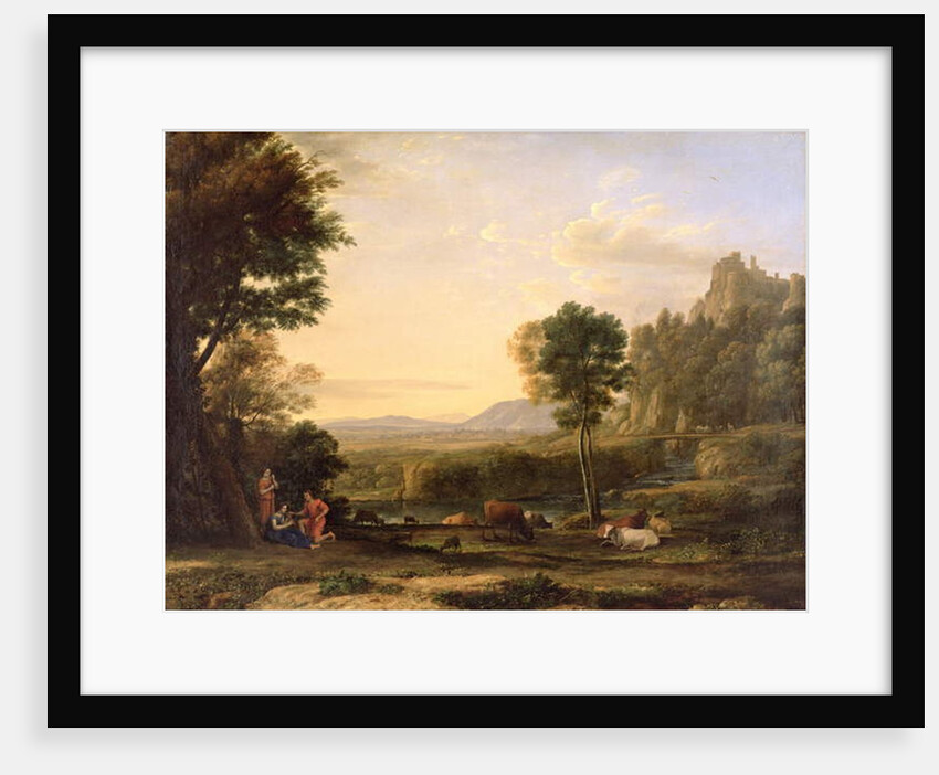 Pastoral Landscape, 1645 by Claude Lorrain