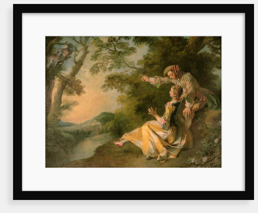 Lovers in a Landscape by Nicolas Lancret