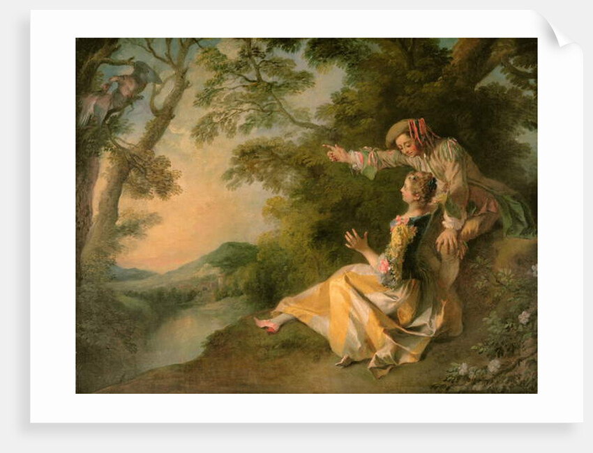 Lovers in a Landscape by Nicolas Lancret