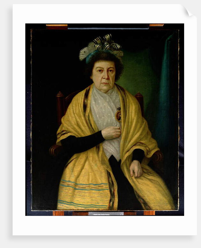 Portrait of an Old Woman by Spanish School