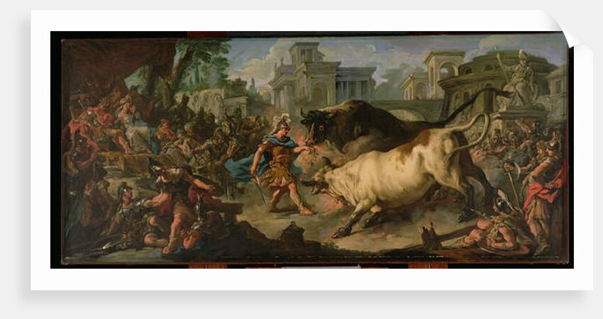 Jason Taming the Bulls of Aeetes, 1742 by Jean Francois de Troy