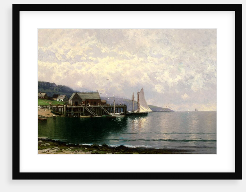 The Landing, Bailey Island, Maine, c.1907 by Alfred Thompson Bricher