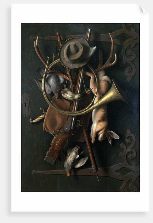 After the Hunt 1884 by William Michael Harnett