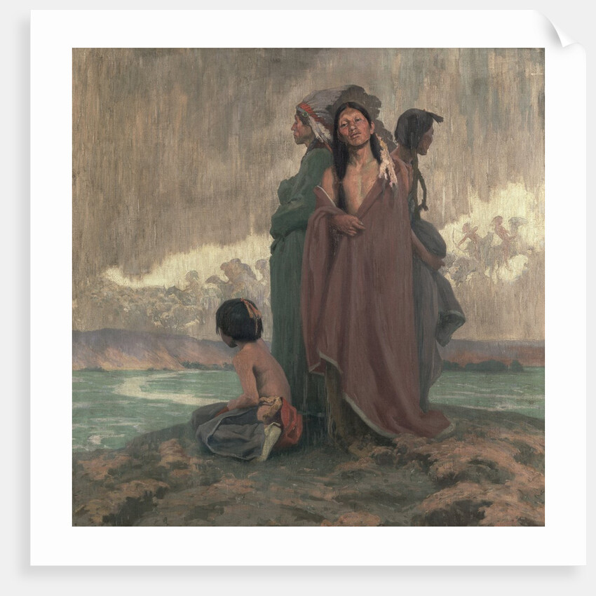 A Vision of the Past, 1913 by Eanger Irving Couse