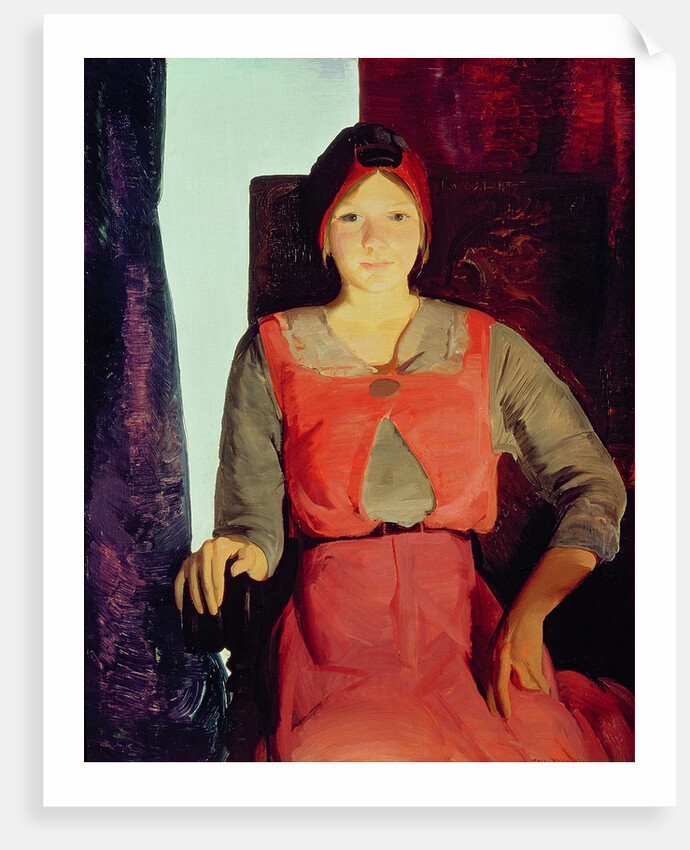 Geraldine Lee, 1914 by George Wesley Bellows