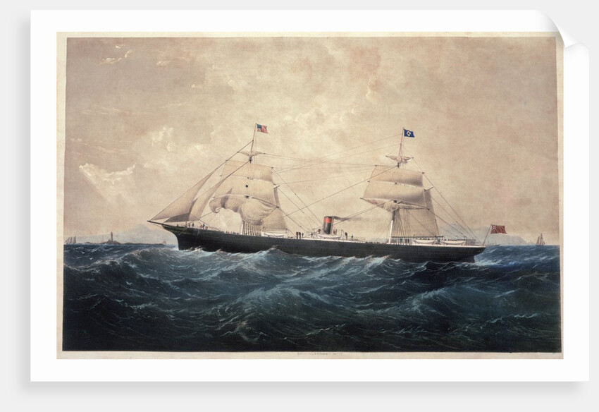 The Steamer Manhattan by American School