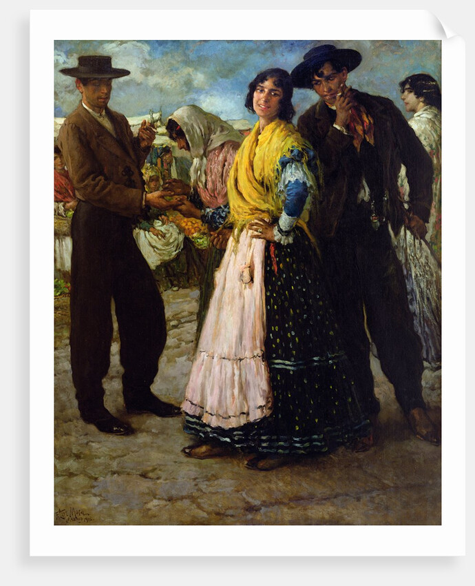 The Fortune Teller, 1905 by Francis Luis Mora