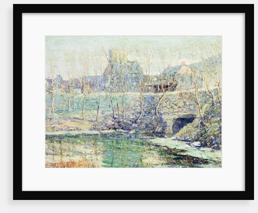 Misty Day in March, 1917 by Ernest Lawson