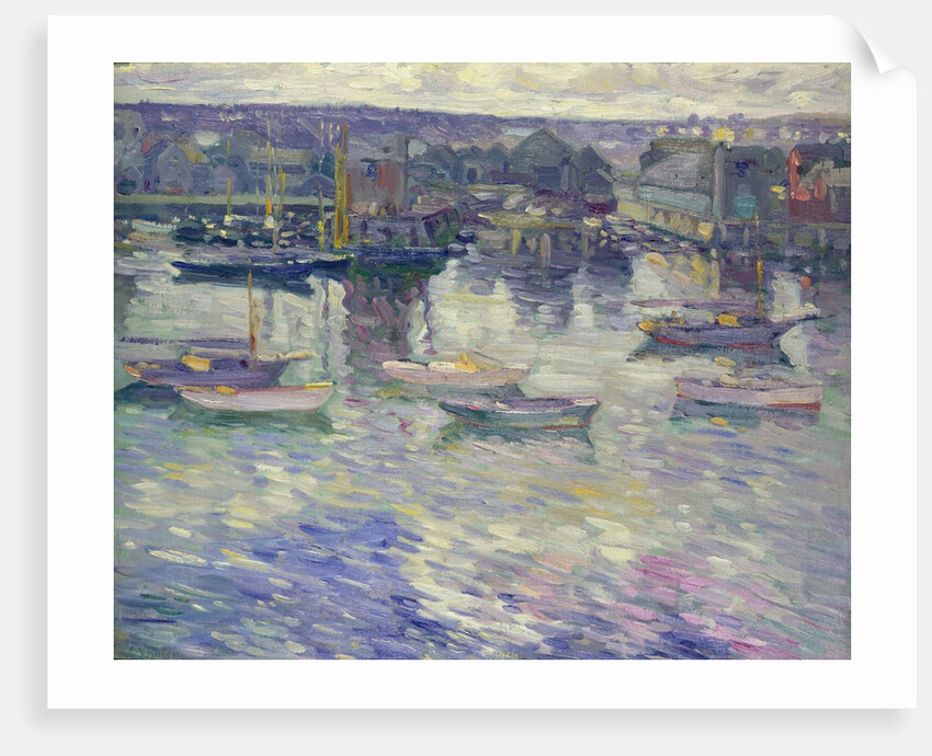 Moored Boats, c.1919 by Charles Kaelin