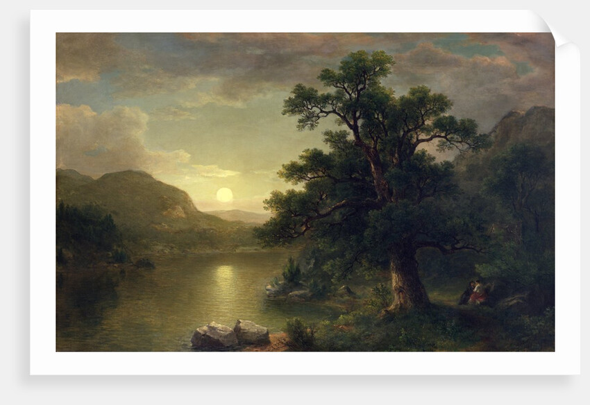 The Trysting Tree, 1868 by Asher Brown Durand