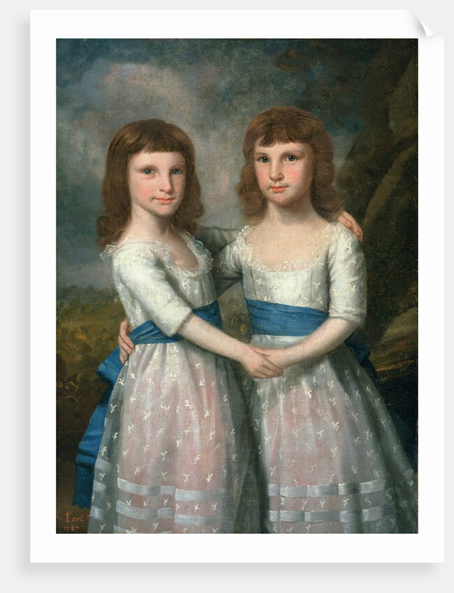 The Stryker Sisters, 1787 by Ralph Earl