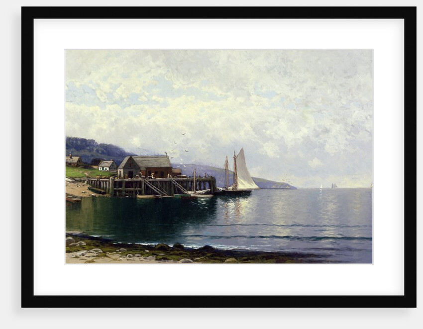 The Landing, Bailey Island, Maine, c.1907 by Alfred Thompson Bricher