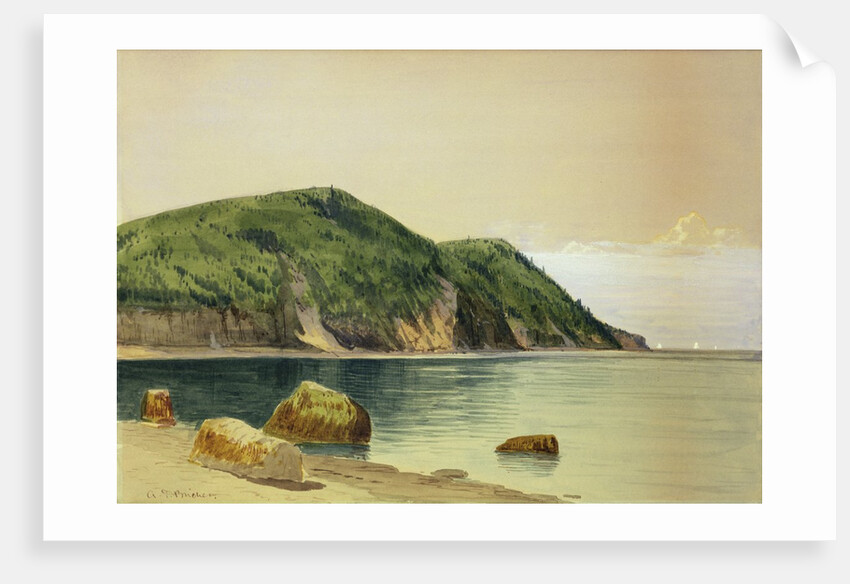 Rocky Shore by Alfred Thompson Bricher