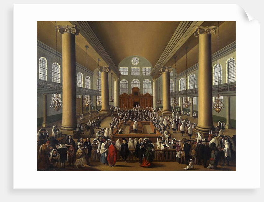 The Portuguese Synagogue, Amsterdam by School Dutch