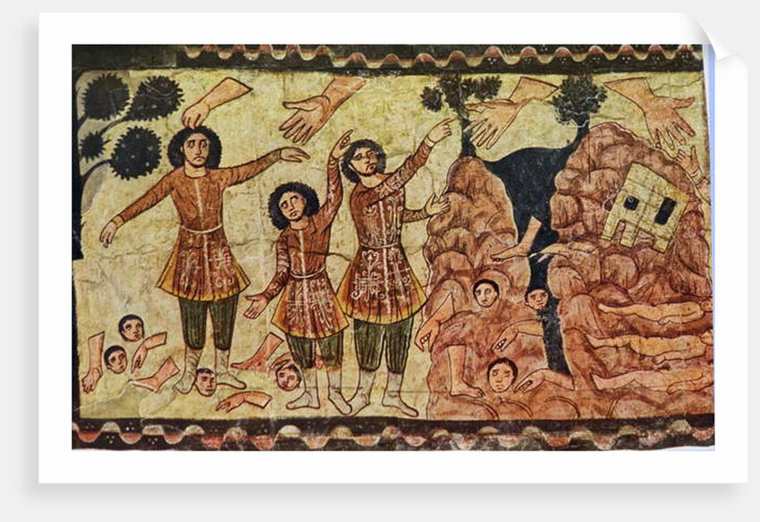 Ezekiel's prophecy by Jewish School