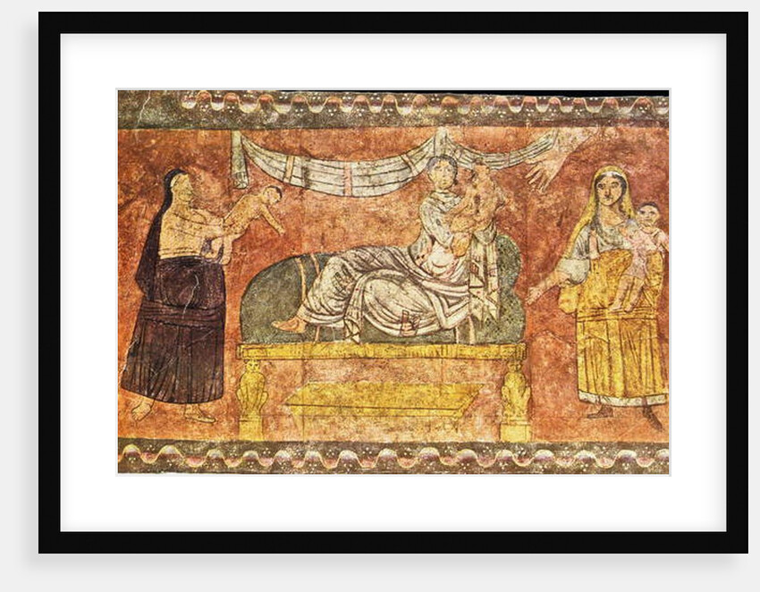 Elijah revives the widow's child by Jewish School