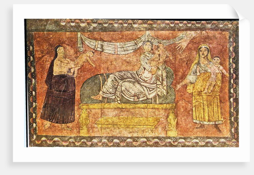 Elijah revives the widow's child by Jewish School