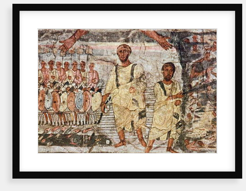 Exodus and the crossing of the Red Sea by Anonymous