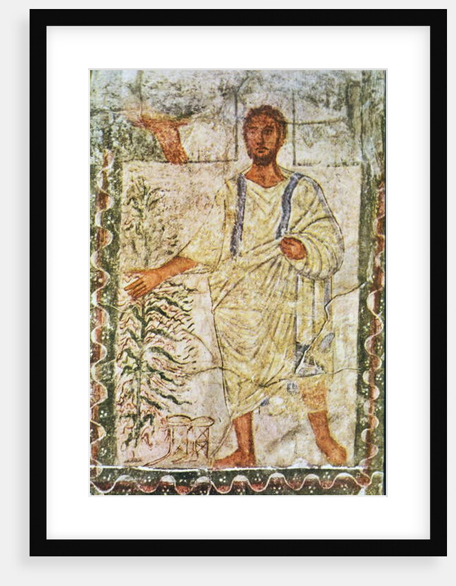 Moses and the Burning Bush by Jewish School