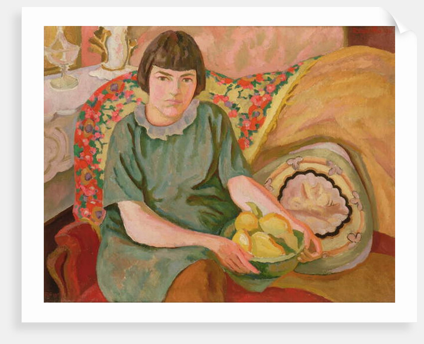 Portrait of Zoum van den Eeckhoudt, 1915 by Roger Eliot Fry