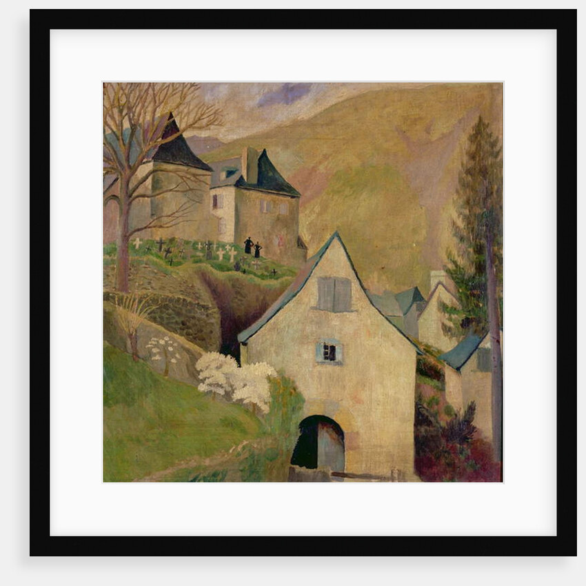 Mountain Church, Larrau by Dora Carrington